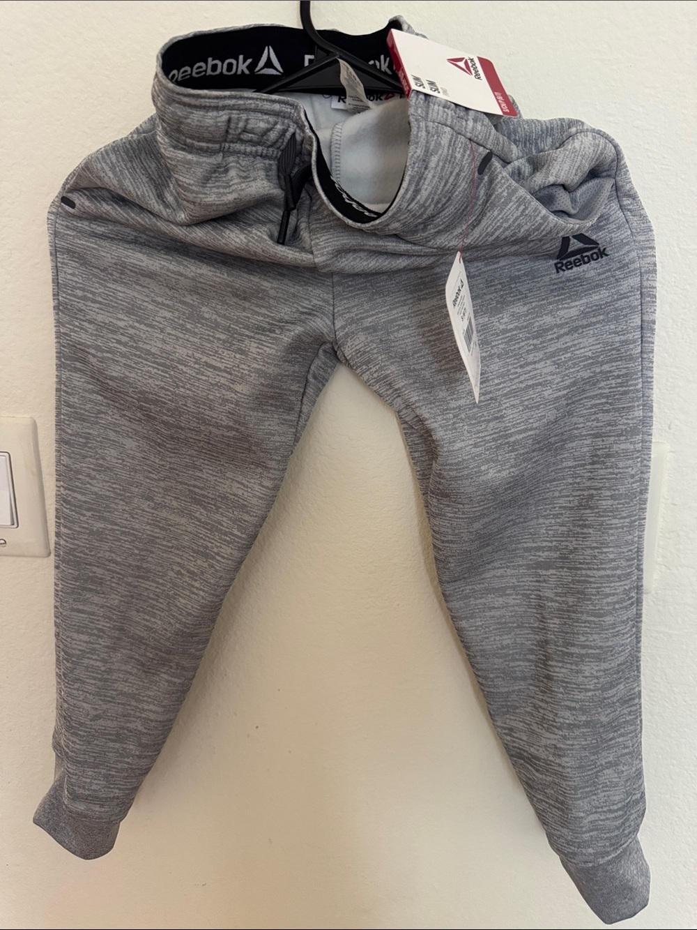 Reebok Kids Heather Gray Jogger Pants